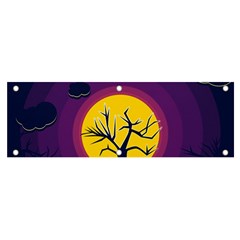 Empty Tree Leafless Stem Bare Branch Banner And Sign 6  X 2  by uniart180623