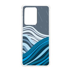 Waves Ink Abstract Texture Art Samsung Galaxy S20 Ultra 6 9 Inch Tpu Uv Case by uniart180623