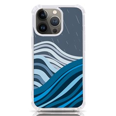 Waves Ink Abstract Texture Art Iphone 13 Pro Tpu Uv Print Case