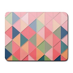 Background Geometric Triangle Small Mousepad by uniart180623