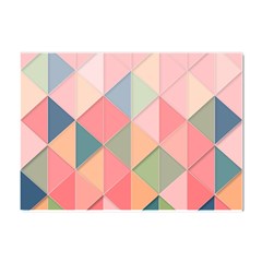 Background Geometric Triangle Crystal Sticker (a4) by uniart180623