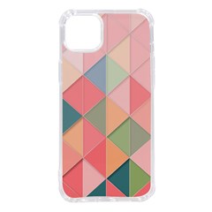 Background Geometric Triangle Iphone 14 Plus Tpu Uv Print Case by uniart180623