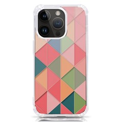 Background Geometric Triangle Iphone 14 Pro Tpu Uv Print Case