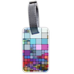 To Dye Abstract Visualization Luggage Tag (two Sides) by uniart180623