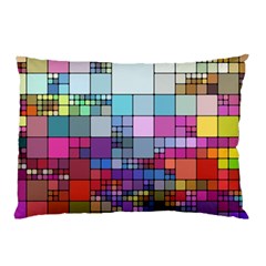 To Dye Abstract Visualization Pillow Case (two Sides) by uniart180623