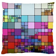 To Dye Abstract Visualization Standard Premium Plush Fleece Cushion Case (one Side) by uniart180623