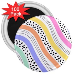 Background Abstract Wallpaper 3  Magnets (100 pack)