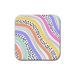 Background Abstract Wallpaper Rubber Coaster (Square)