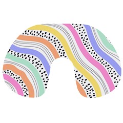 Background Abstract Wallpaper Travel Neck Pillow