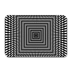 Focus Squares Optical Illusion Plate Mats by uniart180623