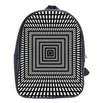 Focus Squares Optical Illusion School Bag (XL) Front