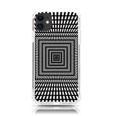 Focus Squares Optical Illusion Iphone 11 Tpu Uv Print Case by uniart180623