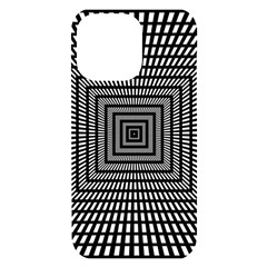 Focus Squares Optical Illusion Iphone 14 Pro Max Black Uv Print Case by uniart180623