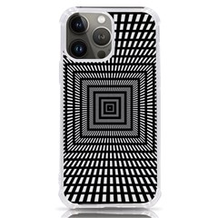 Focus Squares Optical Illusion Iphone 13 Pro Max Tpu Uv Print Case