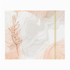 Leaves Marble Frame Background Small Glasses Cloth by uniart180623