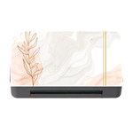 Leaves Marble Frame Background Memory Card Reader with CF Front