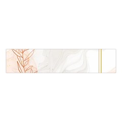 Leaves Marble Frame Background Velvet Scrunchie by uniart180623