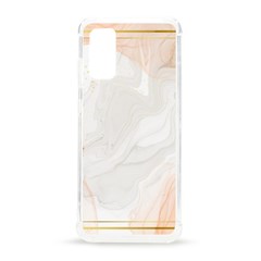 Leaves Marble Frame Background Samsung Galaxy S20 6 2 Inch Tpu Uv Case