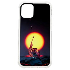 High Speed Waterdrop Drops Water Iphone 12 Mini Tpu Uv Print Case	 by uniart180623