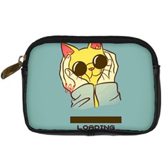 Loading Cat Cute Cuddly Animal Sweet Plush Digital Camera Leather Case by uniart180623