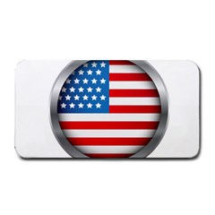 United Of America Usa Flag Medium Bar Mat by Celenk