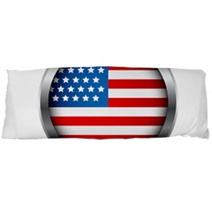 United Of America Usa Flag Body Pillow Case Dakimakura (two Sides) by Celenk