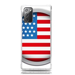 United Of America Usa Flag Samsung Galaxy Note 20 Tpu Uv Case by Celenk