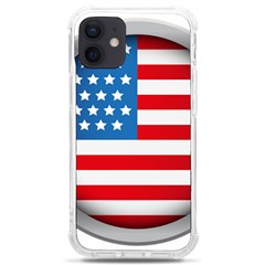 United Of America Usa Flag Iphone 12 Mini Tpu Uv Print Case	 by Celenk