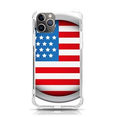 United Of America Usa Flag Iphone 11 Pro 5 8 Inch Tpu Uv Print Case by Celenk