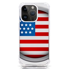 United Of America Usa Flag Iphone 14 Pro Tpu Uv Print Case by Celenk