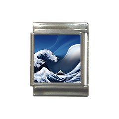 The Great Wave Off Kanagawa Italian Charm (13mm) by Grandong