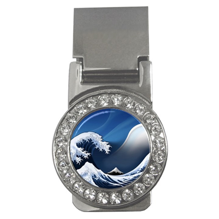 The Great Wave Off Kanagawa Money Clips (CZ) 