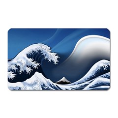 The Great Wave Off Kanagawa Magnet (rectangular) by Grandong