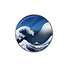 The Great Wave Off Kanagawa Hat Clip Ball Marker by Grandong