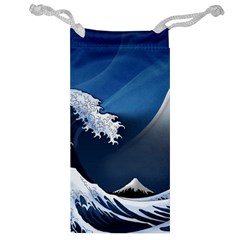 The Great Wave Off Kanagawa Jewelry Bag by Grandong