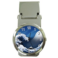 The Great Wave Off Kanagawa Money Clip Watches by Grandong