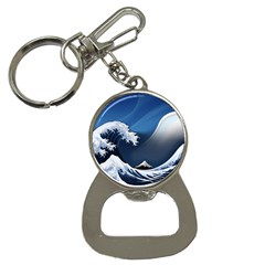 The Great Wave Off Kanagawa Bottle Opener Key Chain by Grandong