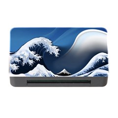 The Great Wave Off Kanagawa Memory Card Reader With Cf by Grandong