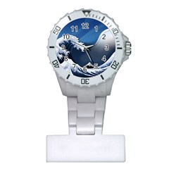 The Great Wave Off Kanagawa Plastic Nurses Watch by Grandong