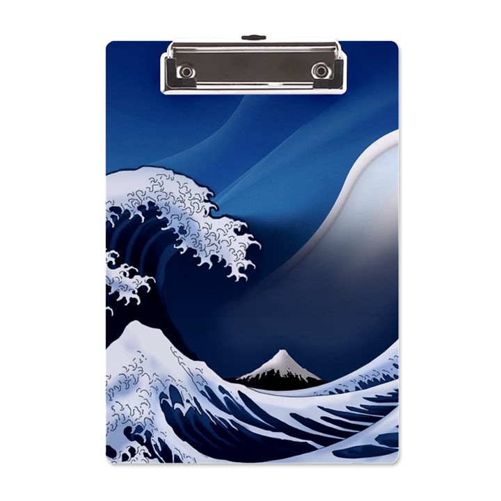 The Great Wave Off Kanagawa A5 Acrylic Clipboard