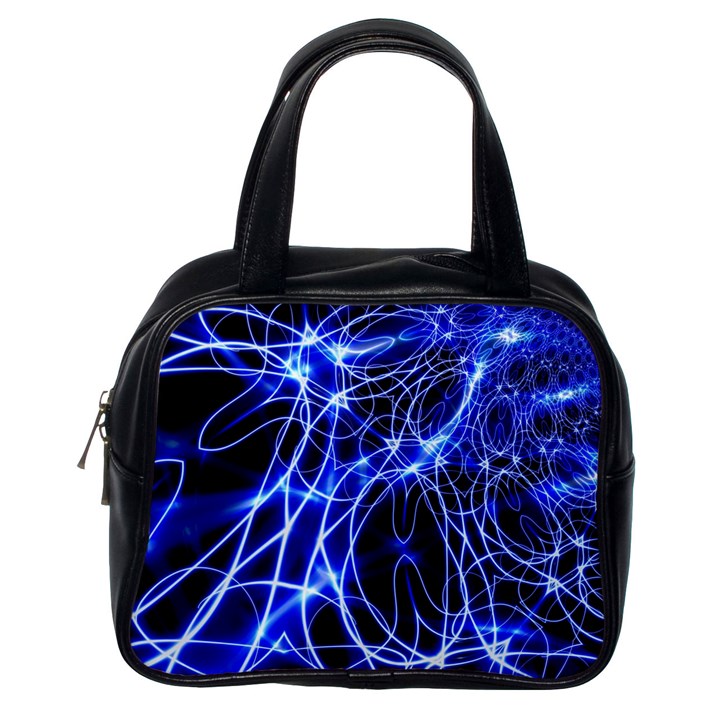 Lines Flash Light Mystical Fantasy Classic Handbag (One Side)