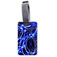 Lines Flash Light Mystical Fantasy Luggage Tag (one Side) by Dutashop