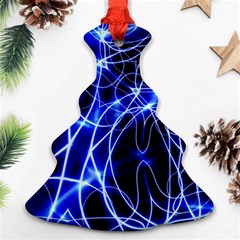 Lines Flash Light Mystical Fantasy Christmas Tree Ornament (two Sides) by Dutashop