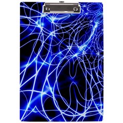 Lines Flash Light Mystical Fantasy A4 Acrylic Clipboard by Dutashop