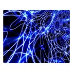 Lines Flash Light Mystical Fantasy Premium Plush Fleece Blanket (Large) 80 x60  Blanket Front