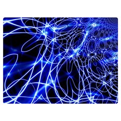 Lines Flash Light Mystical Fantasy Premium Plush Fleece Blanket (extra Small) by Dutashop