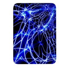 Lines Flash Light Mystical Fantasy Rectangular Glass Fridge Magnet (4 Pack) by Dutashop