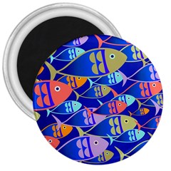 Sea Fish Illustrations 3  Magnets by Mariart