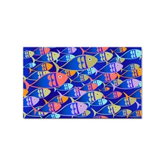 Sea Fish Illustrations Sticker Rectangular (10 Pack)