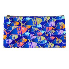 Sea Fish Illustrations Pencil Case